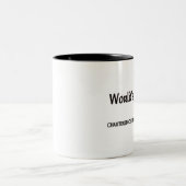 Tasse 2 Couleurs Le comptable certifié privilégiée le plus chaud (Centre)