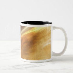 Tasse 2 Couleurs Le concept de l'artiste de l'étoile Fomalhaut