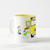 TASSE 2 COULEURS LE CONDUCTEUR TRÈS SPÉCIAL **BUS** (Devant gauche)