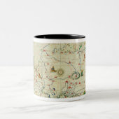 Tasse 2 Couleurs Le continent de l'Europe (Centre)