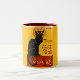 Tasse 2 Couleurs Le Conversation Noir Le Chat Noir