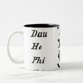 Tasse 2 Couleurs Le copte (Gauche)