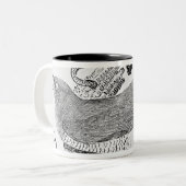 Tasse 2 Couleurs Le coucou (Devant gauche)