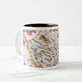 Tasse 2 Couleurs Le Countye de Monmouth, gravé par Jodocus (Devant gauche)