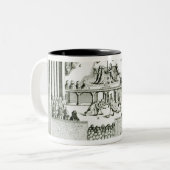 Tasse 2 Couleurs Le couronnement de Charles I (Devant gauche)