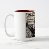 Tasse 2 Couleurs Le cri (Gauche)