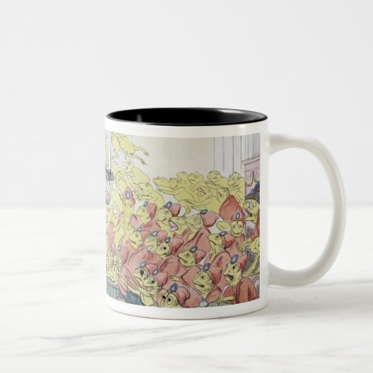 Tasse 2 Couleurs Le crocodile corse (Droit)
