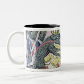 Tasse 2 Couleurs Le crocodile corse (Gauche)