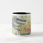 Tasse 2 Couleurs Le crocodile corse (Centre)