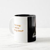 Tasse 2 Couleurs Le dactylo (Devant gauche)