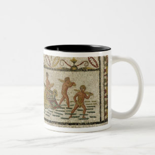 Tasse 2 Couleurs Le déchargement d'un bateau