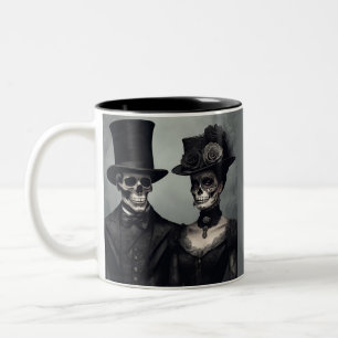 Tasse 2 Couleurs Le Dernier Rite de l'amour de la réverie gothique