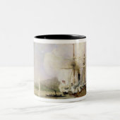 Tasse 2 Couleurs Le destroyer russe 'Shutka (Centre)
