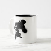 Tasse 2 Couleurs Le DJ (Devant gauche)