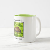 Tasse 2 Couleurs Le doux géant de Yellowstone (Devant droit)
