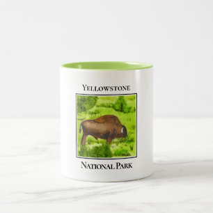 Tasse 2 Couleurs Le doux géant de Yellowstone
