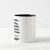 Tasse 2 Couleurs Le Drapeau Américain Nous Le Peuple (Centre)