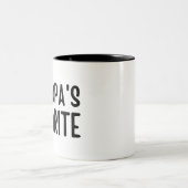 Tasse 2 Couleurs Le Favori de grand-père (Centre)