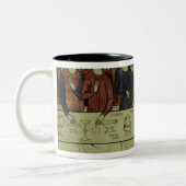 Tasse 2 Couleurs Le festin d'anniversaire de Nubien, roi de (Gauche)