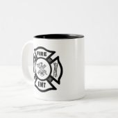 TASSE 2 COULEURS LE FEU EMT (Devant gauche)