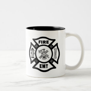TASSE 2 COULEURS LE FEU EMT