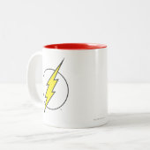 Tasse 2 Couleurs Le Flash | Éclair (Devant gauche)