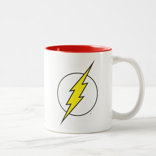 Tasse 2 Couleurs Le Flash | Éclair (Droit)