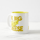 Tasse 2 Couleurs Le GRAND FROMAGE ! patron (Devant gauche)