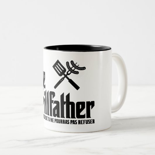 Tasse 2 Couleurs Le Grillfather (Devant droit)
