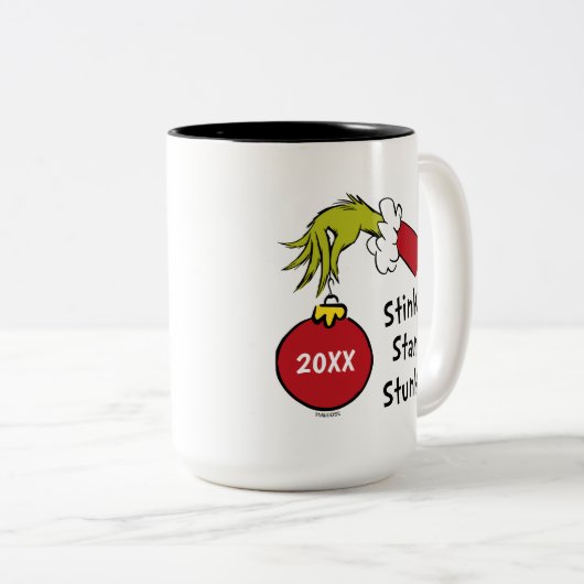 Tasse 2 Couleurs Le Grinch | Tige puante (Devant droit)