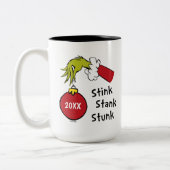 Tasse 2 Couleurs Le Grinch | Tige puante (Gauche)
