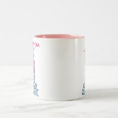 Tasse 2 Couleurs Le hibou de grammaire indique qui (Centre)