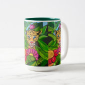 Tasse 2 Couleurs Le Jaguar (Devant droit)
