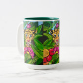 Tasse 2 Couleurs Le Jaguar (Devant gauche)