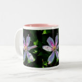 Tasse 2 Couleurs Le jardin aux fleurs de maman (Devant gauche)
