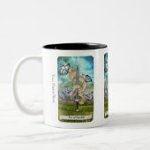 Tasse 2 Couleurs Le jeu de tarot The Distant Past As de épées (Gauche)