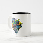 Tasse 2 Couleurs Le Joker Vs Batman (Devant gauche)