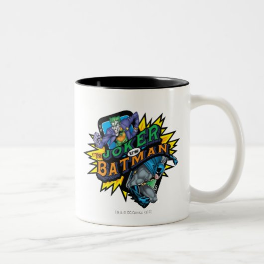 Tasse 2 Couleurs Le Joker Vs Batman (Droit)