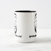 Tasse 2 Couleurs Le Koksmann Vous Regarde ! (Centre)