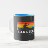 Tasse 2 Couleurs Le lac Pleasant Arizona Canoe (Devant gauche)