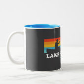 Tasse 2 Couleurs Le lac Pleasant Arizona Canoe (Gauche)