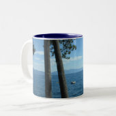 Tasse 2 Couleurs Le lac Tahoe (Devant gauche)