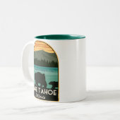 Tasse 2 Couleurs Le lac Tahoe (Devant gauche)