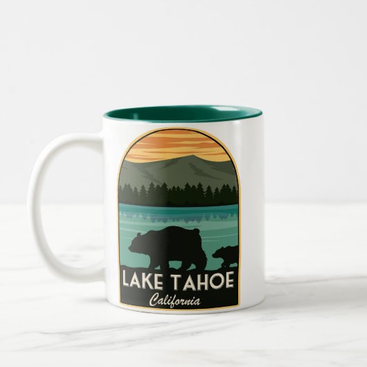 Tasse 2 Couleurs Le lac Tahoe (Gauche)
