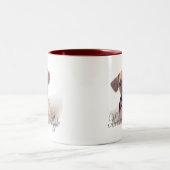 Tasse 2 Couleurs Le Lil Puggle de Momma (Centre)