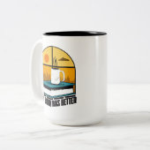 Tasse 2 Couleurs Le livre était meilleur (Devant gauche)