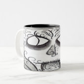 Tasse 2 Couleurs Le magicien (Devant gauche)