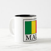 Tasse 2 Couleurs Le Mali (Devant gauche)