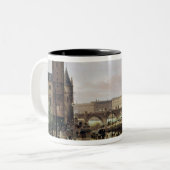 Tasse 2 Couleurs Le marché de fleur, 1832 (Devant gauche)