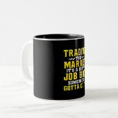 Tasse 2 Couleurs Le Marché Des Investisseurs (Devant gauche)